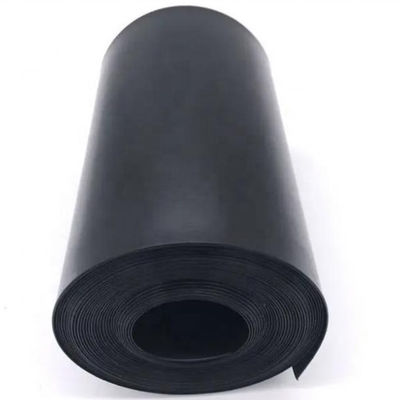 Geomembrana de HDPE Preto Branco Azul Verde 1,0 mm 1,5 mm 2 mm para tanque de peixe Liner à prova d'água
