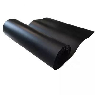 Estilo de Design Industrial 250 Mic Filme de Polietileno Preto HDPE Folha de Geomembrana para Construção na África do Sul