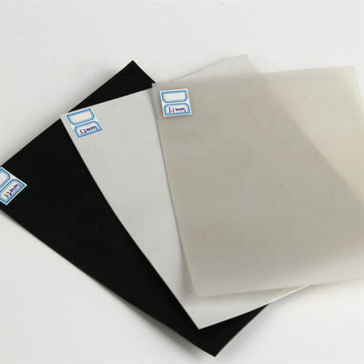 Estilo de design industrial, revestimento de geomembrana em HDPE branco para contenção no tratamento de aterros sanitários