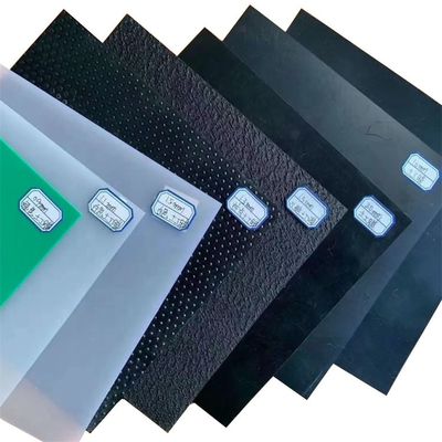 Liner de geomembrana de lagoa de peixe HDPE 0,3 mm 0,5 mm 1 mm 2 mm Preto Branco Azul Verde Personalizado