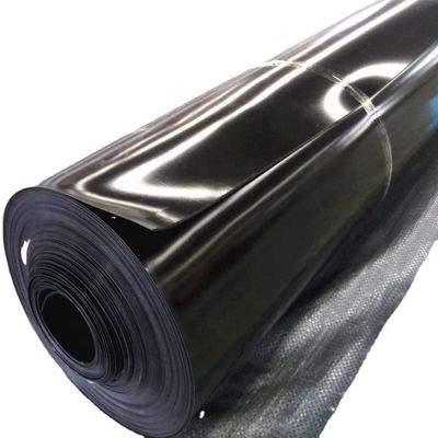 1.5mm Geomembrana de HDPE preto para lago Liner Farm Liner Estilo de design industrial