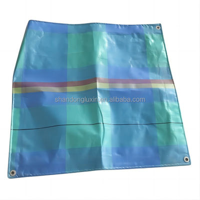 Cobertura de paletes pesados impermeável Tarpaulin Tarp 140gsm Reutilizável Cobertura de paletes