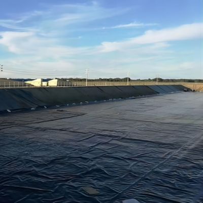 Capacidade de solução do projeto Moderno 1.0mm HDPE Fish Pond Liner para impermeabilização de telhados