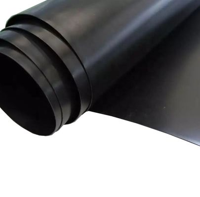 Geomembranas 30mil 60mil 1mm HDPE Negro Brilhante Para Tanques de Armazenamento de Água