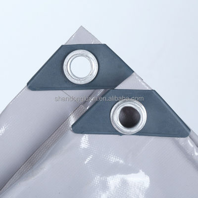 Rolo de lona de PVC não tecido para construção exterior de trabalho pesado Protector à prova de chuva