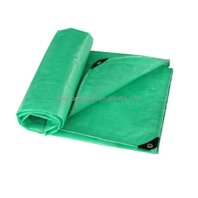 Tenda verde à prova de poeira PE lonas com alta dureza de superfície e resistência à umidade
