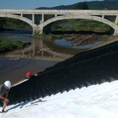 Proteção contra inclinações de hotéis Geocell HDPE para estabilização de cascalho e grade de cascalho de estrada