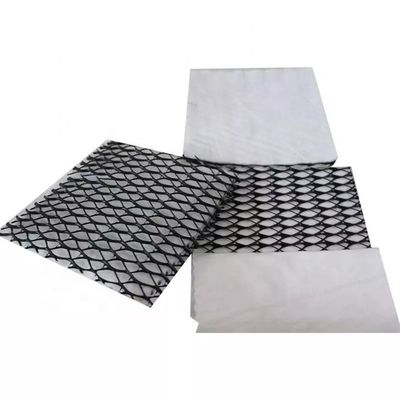 Revestimento de rede de drenagem composta 3D de malha de HDPE Geonet para solução de drenagem duradoura