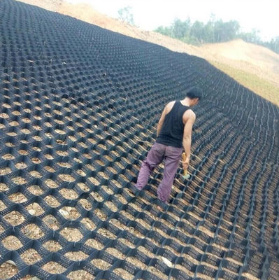 330 mm-1000 mm Distância de solda Geocelha HDPE para solução de estabilização de cascalho de estrada