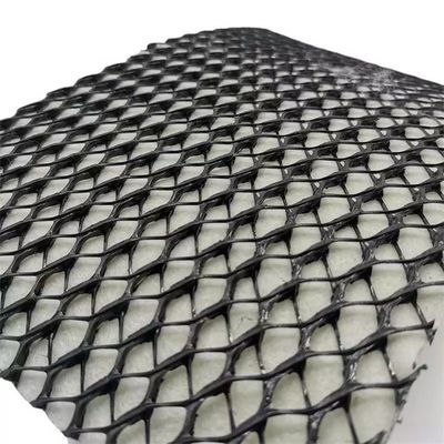 Revestimento de rede de drenagem composta 3D de malha de HDPE Geonet para solução de drenagem duradoura