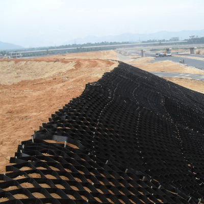 330 mm-1000 mm Distância de solda Geocelha HDPE para solução de estabilização de cascalho de estrada