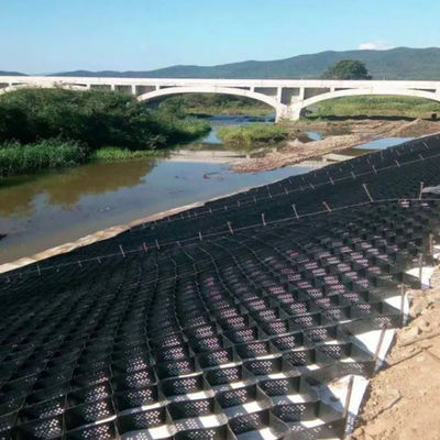 Construção Rodoviária Geocell HDPE Geocell com grelha de cascalho texturizada e perfurada