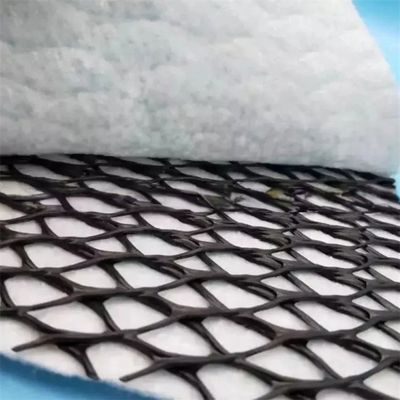 Rede de drenagem composta triplanar 3D de largura Hdpe de 2m-4m para soluções totais de projetos