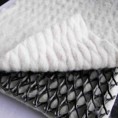 Largura 2m-4m Geotextil composto Plásticos Geonet Rede de drenagem para soluções de projetos