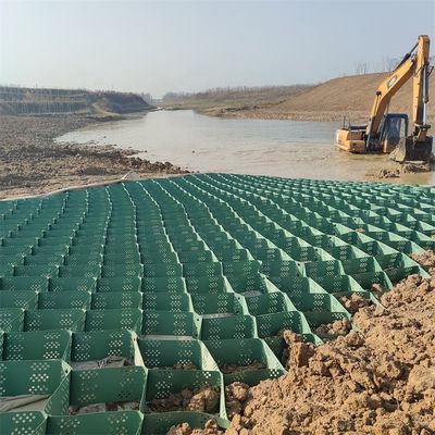 Geocélulas de HDPE preto - A solução definitiva para o controle da erosão e estabilização do solo