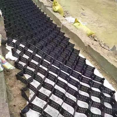 Geocélulas de HDPE preto - A solução definitiva para o controle da erosão e estabilização do solo
