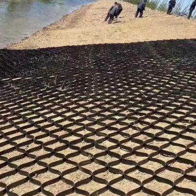Geocélulas de HDPE preto - A solução definitiva para o controle da erosão e estabilização do solo
