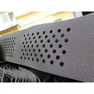 1000-1420N / 10CM Resistência à descascagem Geocélulas de HDPE para vias de grava