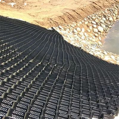 1.1mm 1.7mm Geo Cell Erosion Control para estabilização de encosta e reforço do solo