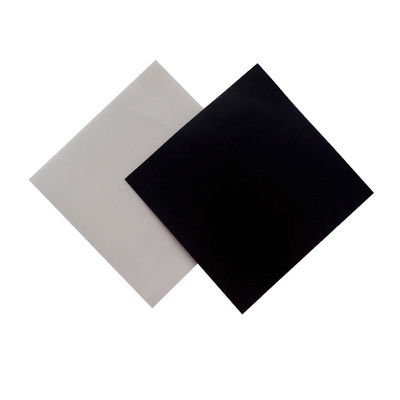 Folha de geomembrana duplo liso de HDPE para revestimentos de impermeabilização de lagoas Largura 1m-8m