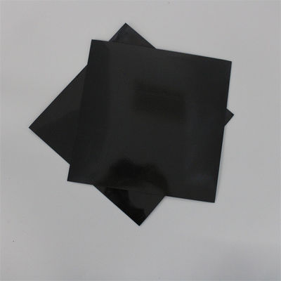 Folha de geomembrana duplo liso de HDPE para revestimentos de impermeabilização de lagoas Largura 1m-8m