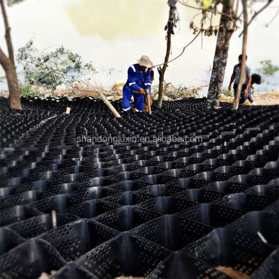 Pavimentador de rede de terra de geocells 50 mm de altura para estabilização de calçadas de cascalho e estradas