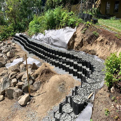 HDPE Geocel ASTM Gloss Geocel Gravel Driveway Paving Grid para Honeycomb Driveway
