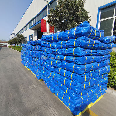 Revestimento de PE Tecidos de telhado Retardantes de Chama Tarpas Tenda Tarpaulin de plástico Impermeável
