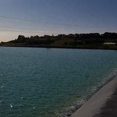 Solução Profissional Liner de lagoa de peixe Membrana de impermeabilização de HDPE para projeto de modelo 3D