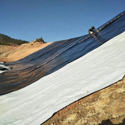 Anti-UV HDPE Liner de lago 1 mm comprimento 50-200m para aterros sanitários 0,7 mm Geomembranas impermeáveis