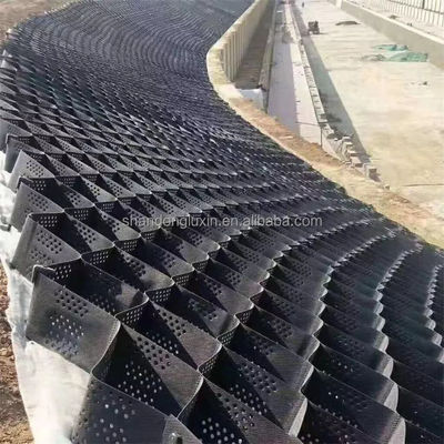 Estabilizador de solo industrial de HDPE Geocell Estabilizador de cascalho de plástico para estabilização