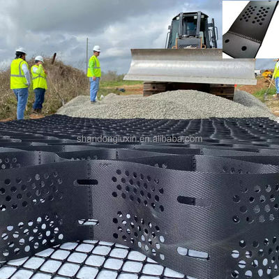 Estabilizador de solo industrial de HDPE Geocell Estabilizador de cascalho de plástico para estabilização