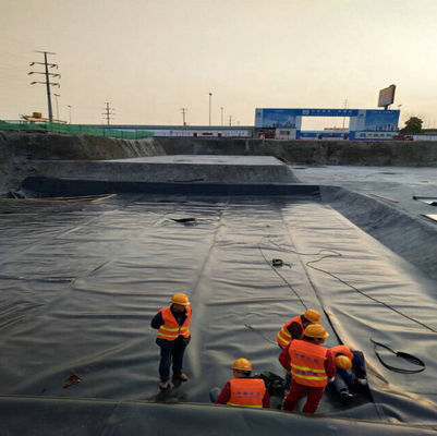 ASTM GM13 Padrão HDPE Geomembrane Liner 0,3 mm 0,5 mm 0,75 mm 1 mm para os mercados de países