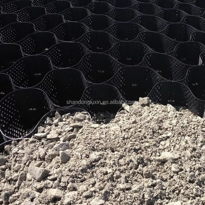 Geocelha HDPE para estabilização de cascalho e reforço de parede de retenção