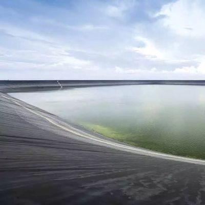 Geomembranas 1 mm 2 mm Impermeável Tanque Revestimento de barragem Piscina Piscina Peixe Estação de cultivo de peixe Liner HDPE