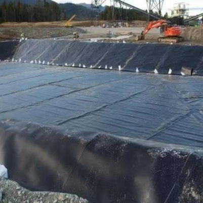 Amostra fornecida Geomembrana de HDPE para tanque de lago, revestimento de barragem, piscina, piscinas, piscinas de peixe