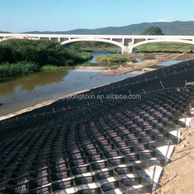 Estrada Subterrâneo Honeycomb Plástico Estabilizado Gravel Paving Grid Geocell para entrada