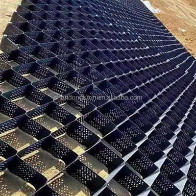 Estrada Subterrâneo Honeycomb Plástico Estabilizado Gravel Paving Grid Geocell para entrada