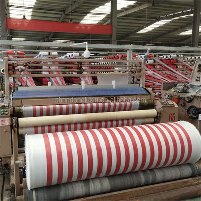 Tela azul PE revestida de LDPE para carga de camião cobrindo telha de PVC impermeável