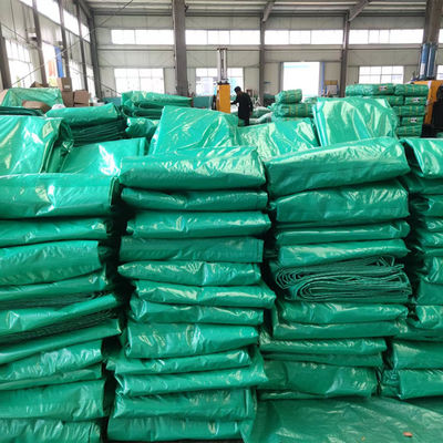 Tela azul PE revestida de LDPE para carga de camião cobrindo telha de PVC impermeável