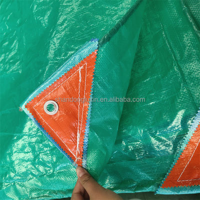 Tela de tecido revestido em PE impermeável e resistente ao sol de 200 gm para cobertura de caminhão e tenda