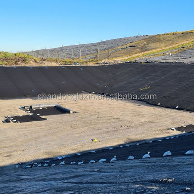 Folha de geomembrana de PVC 1 mm Geo Material Plástico Geomembrana lisa Hdpe Liner de lago