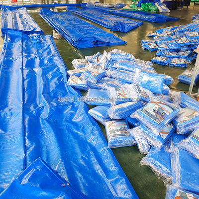 Rolos de lonas de madeira de polipropileno de alta densidade (HDPE) 100% impermeáveis