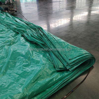 Rolo de lona de 2m x 100m HDPE com padrão tecido revestido na Coreia