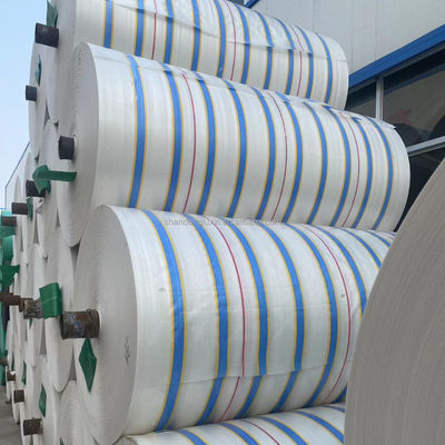 Rolo de folhas de lonas de PE de 50 a 300 gm, com elevada resistência à tração e resistência ao rasgo