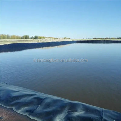 Folha de geomembrana de plástico hidropónico duplo liso de HDPE para aquicultura