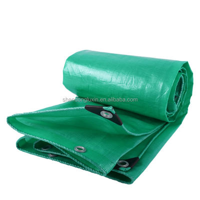 500D-1500D Contagem de fios HDPE Trailers pesados Tarpaulin impermeável Tarpaulin azul