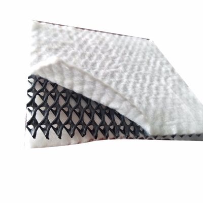 Função de drenagem de água Rede de drenagem composta 3D de 5 mm para sistema de drenagem rodoviária