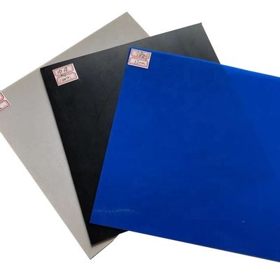 Material impermeável de HDPE Peixe Geomembrana Negro Azul Verde Cor Para Jantar