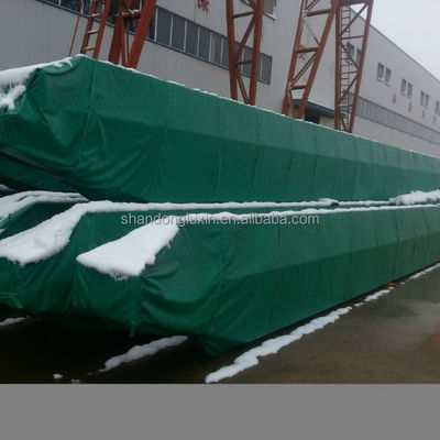 Tela de lona revestida de canvas resistente à água e pesada para coberturas de barcos leve e durável